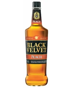 black velvet peach whiskey
