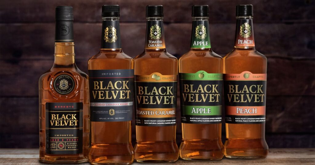 black velvet whiskey