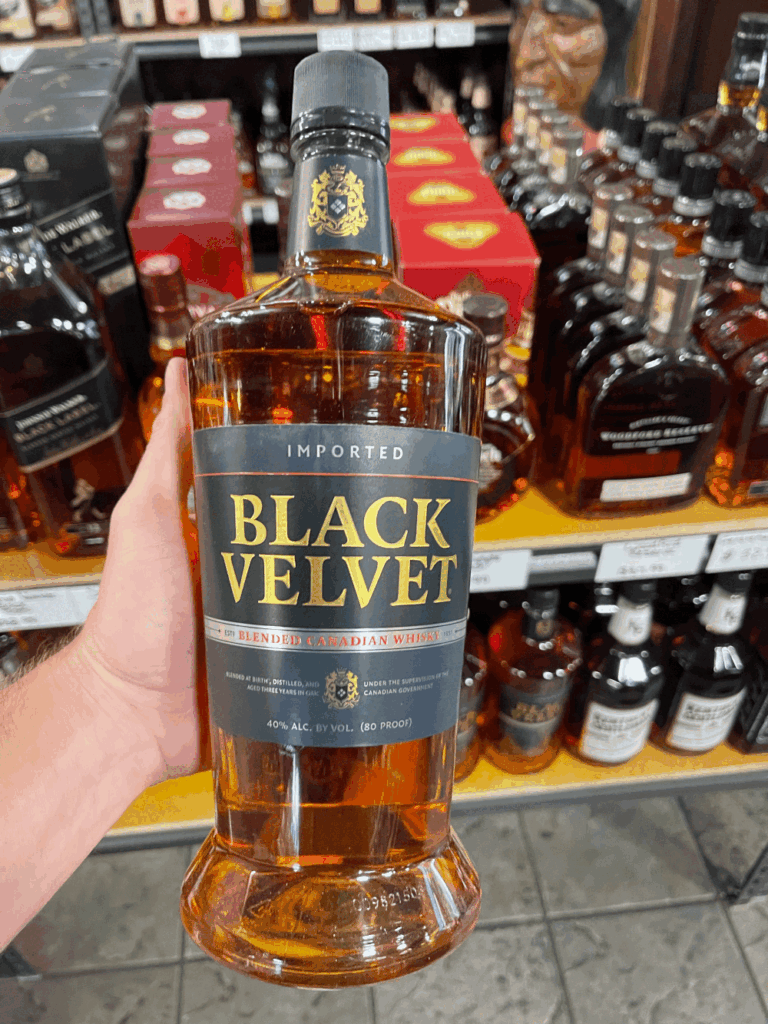 Black Velvet Whiskey